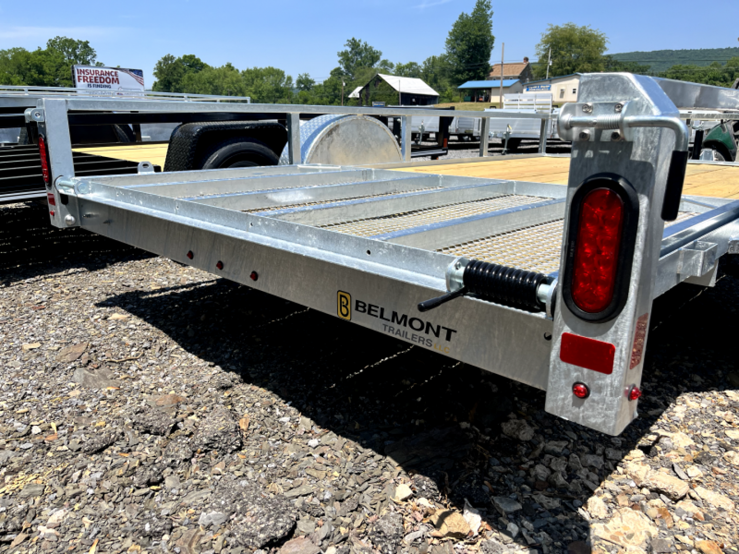New 2023 Belmont  6x12  Utility Trailer - GALVANIZED