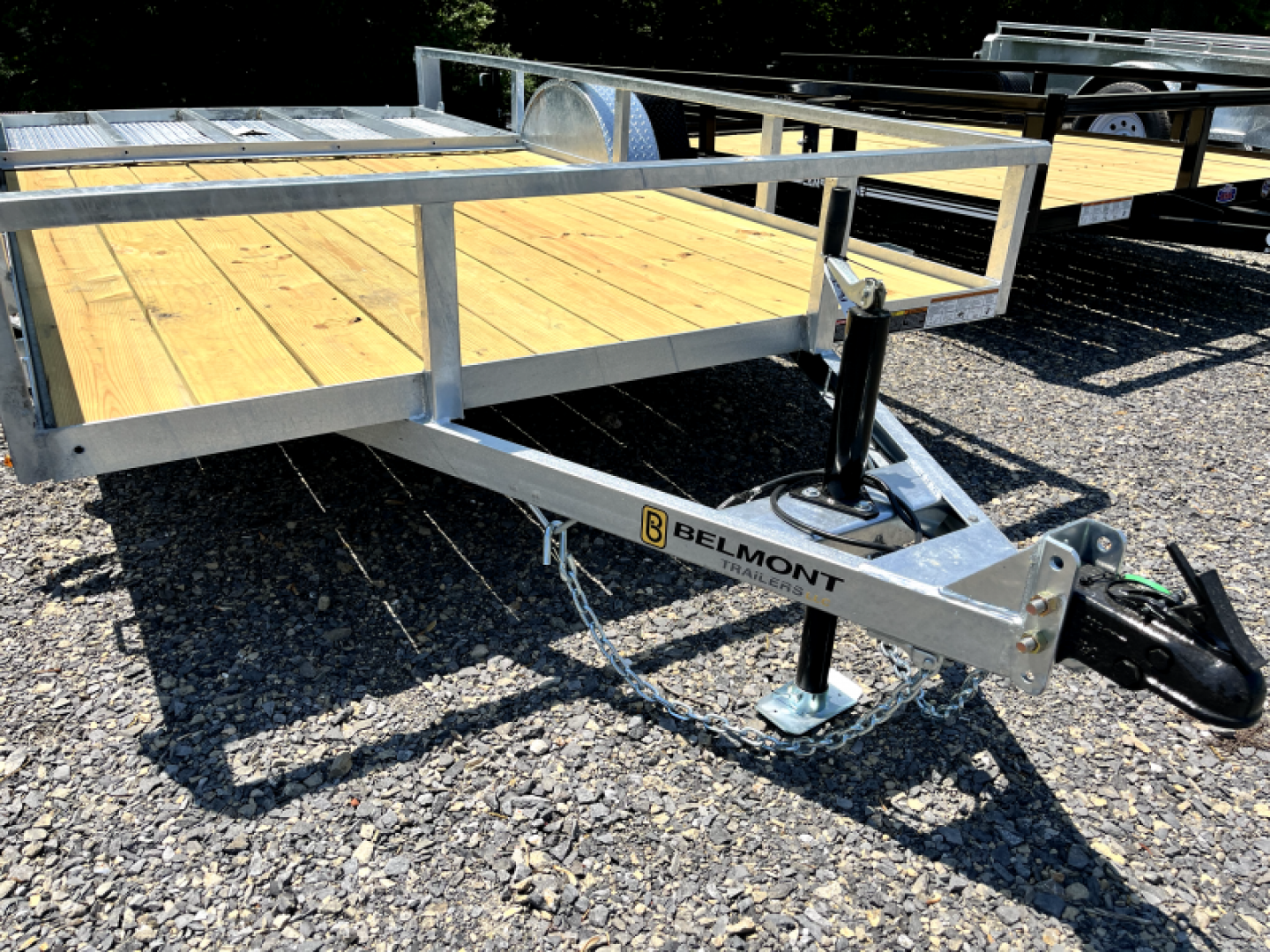 New 2023 Belmont  6x12  Utility Trailer - GALVANIZED