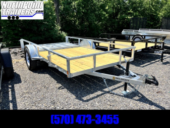 New 2023 Belmont  6x12  Utility Trailer - GALVANIZED