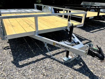 New 2023 Belmont  6x12  Utility Trailer - GALVANIZED