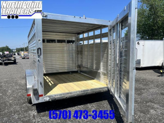 New 2023 Frontier 16'7'' Livestock BP Stock / Stock Combo Trailer