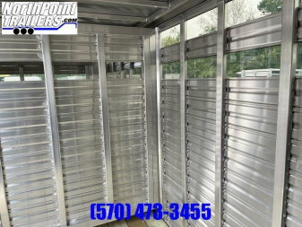 New 2023 Frontier 16'7'' Livestock BP Stock / Stock Combo Trailer _ LITE