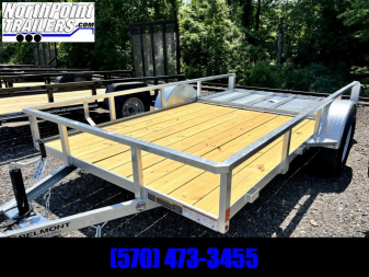 New 2023 Belmont  6x12  Utility Trailer - GALVANIZED