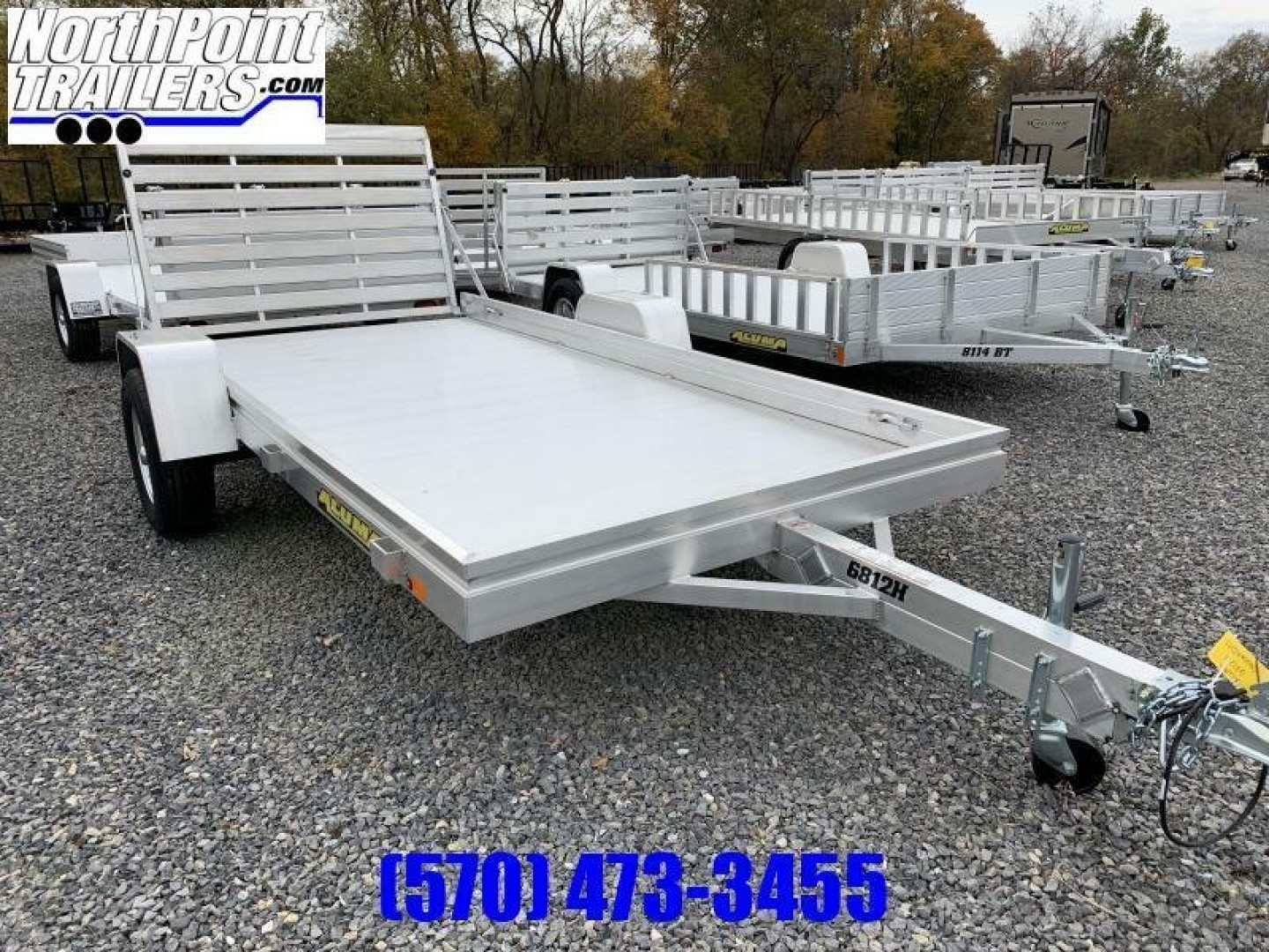 New 2024 Aluma 6812H - Aluminum Utility - 68" x 12'