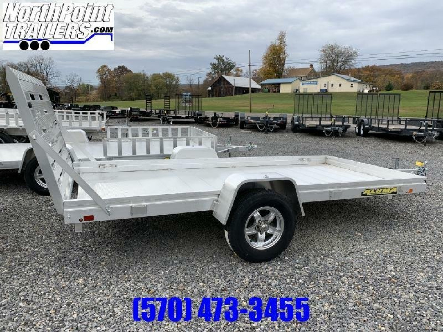 New 2024 Aluma 6812H - Aluminum Utility - 68" x 12'