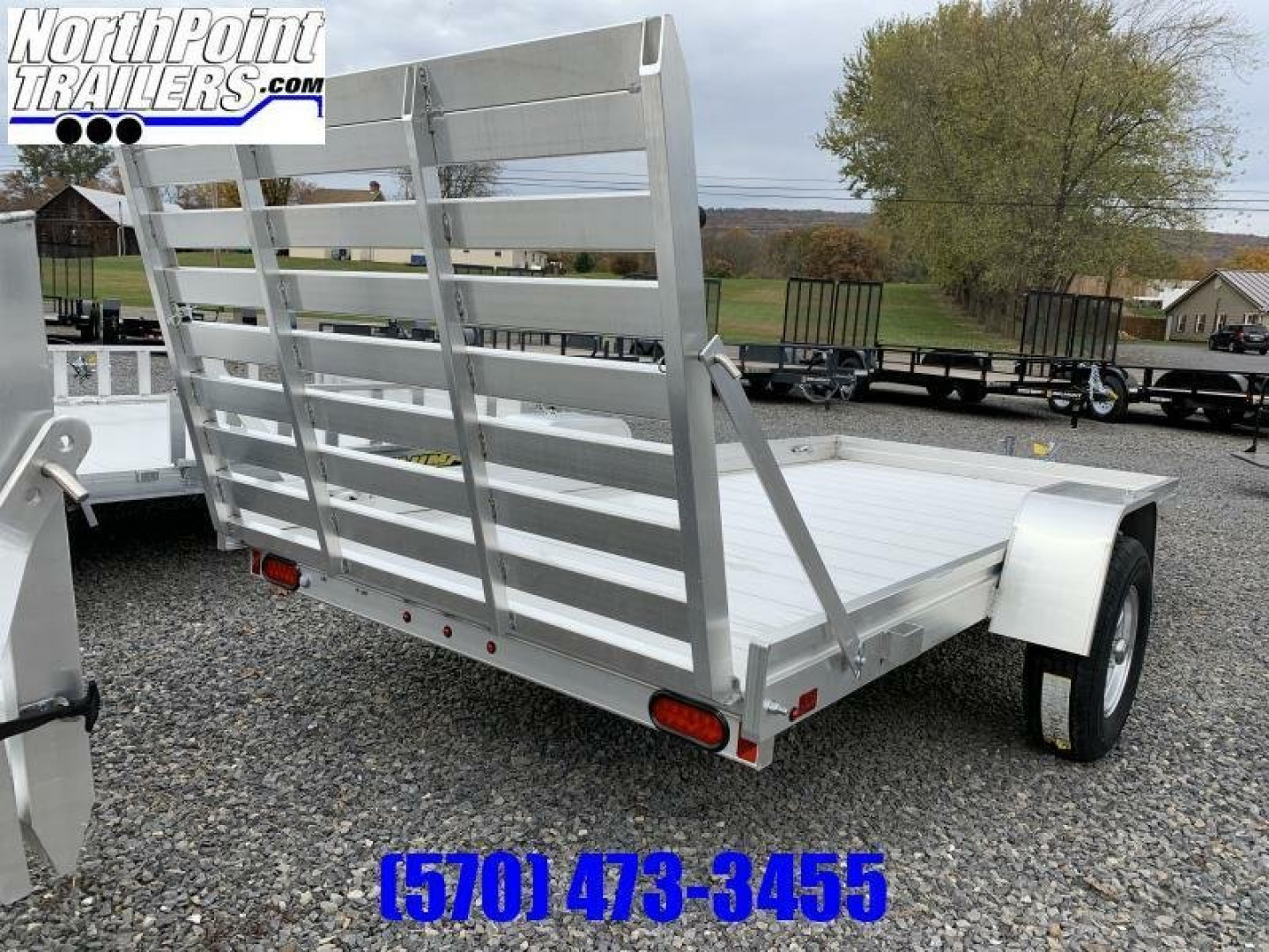 New 2024 Aluma 6812H - Aluminum Utility - 68" x 12'