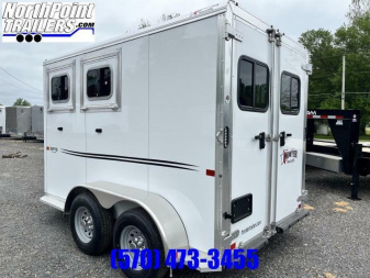 New 2023 Frontier - Strider 2 Horse Trailer - Slant Load Horse Trailer