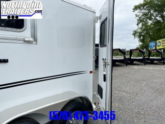 New 2023 Frontier - Strider 2 Horse Trailer - Slant Load Horse Trailer