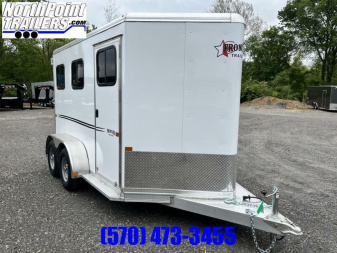New 2023 Frontier - Strider 2 Horse Trailer - Slant Load Horse Trailer