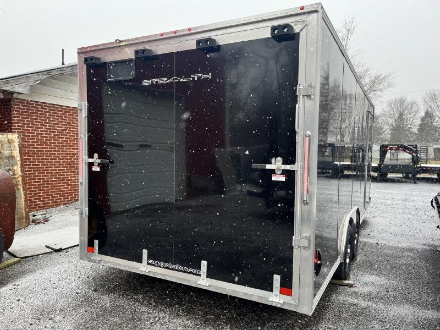 New **BLOW-OUT LEFTOVER PRICING** Stealth 8.5 x 20 Car Trailer - Recessed E-Track - Alum. Wheels - 5.2K Axles