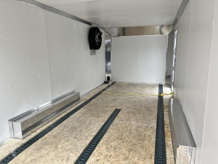 New **BLOW-OUT LEFTOVER PRICING** Stealth 8.5 x 20 Car Trailer - Recessed E-Track - Alum. Wheels - 5.2K Axles