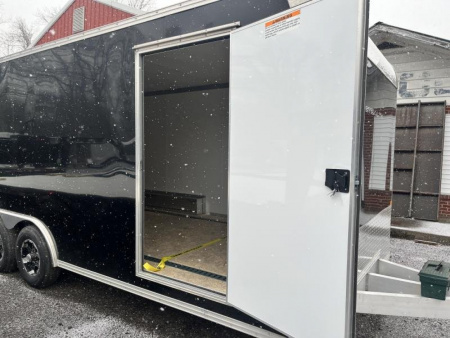 New **BLOW-OUT LEFTOVER PRICING** Stealth 8.5 x 20 Car Trailer - Recessed E-Track - Alum. Wheels - 5.2K Axles