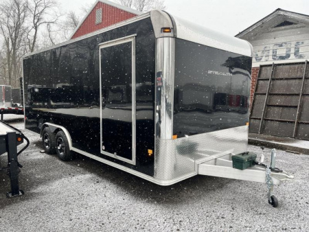 New **BLOW-OUT LEFTOVER PRICING** Stealth 8.5 x 20 Car Trailer - Recessed E-Track - Alum. Wheels - 5.2K Axles