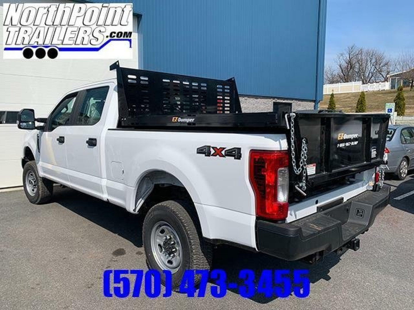 New EZ Dumper LLC EZ Dumper 8' Steel Insert w/ Cab Protector & Tarp - 2024 Models