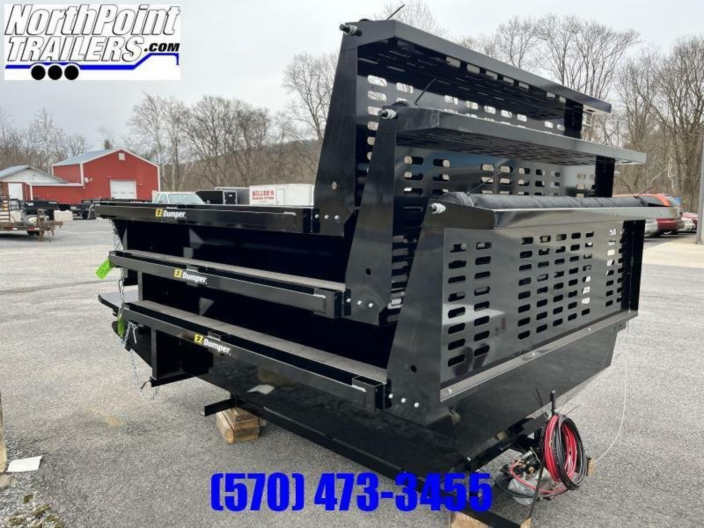 New EZ Dumper LLC EZ Dumper 6' Steel Insert w/ Cab Protector & Tarp