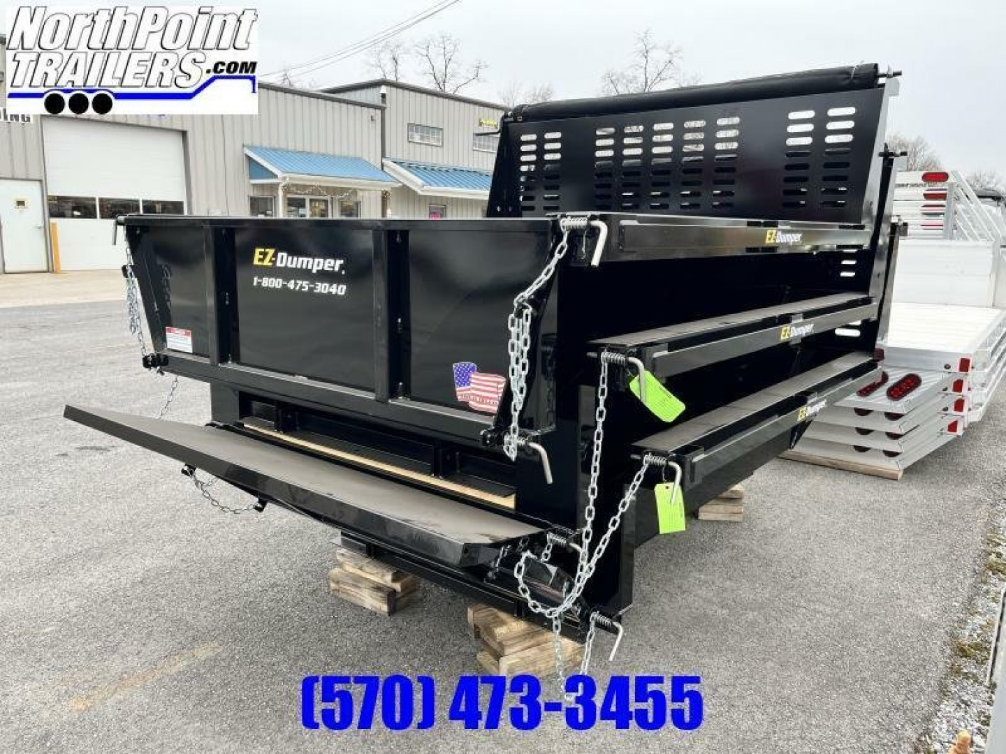 New EZ Dumper LLC EZ Dumper 6' Steel Insert w/ Cab Protector & Tarp