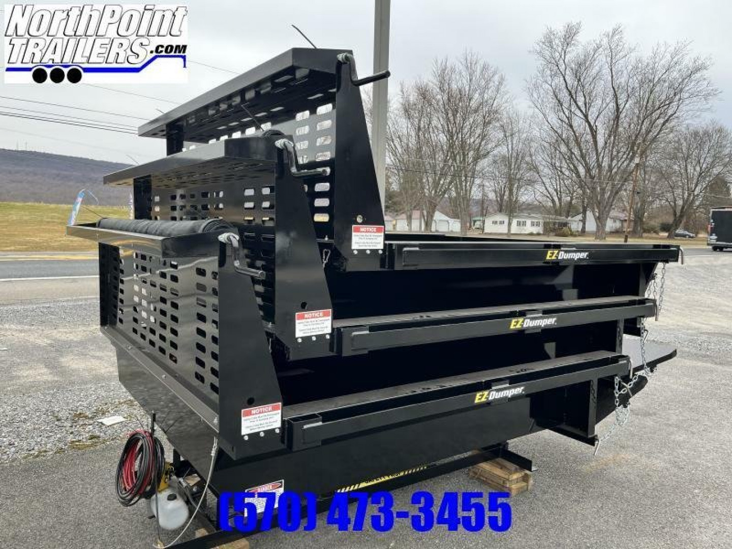New EZ Dumper LLC EZ Dumper 6' Steel Insert w/ Cab Protector & Tarp
