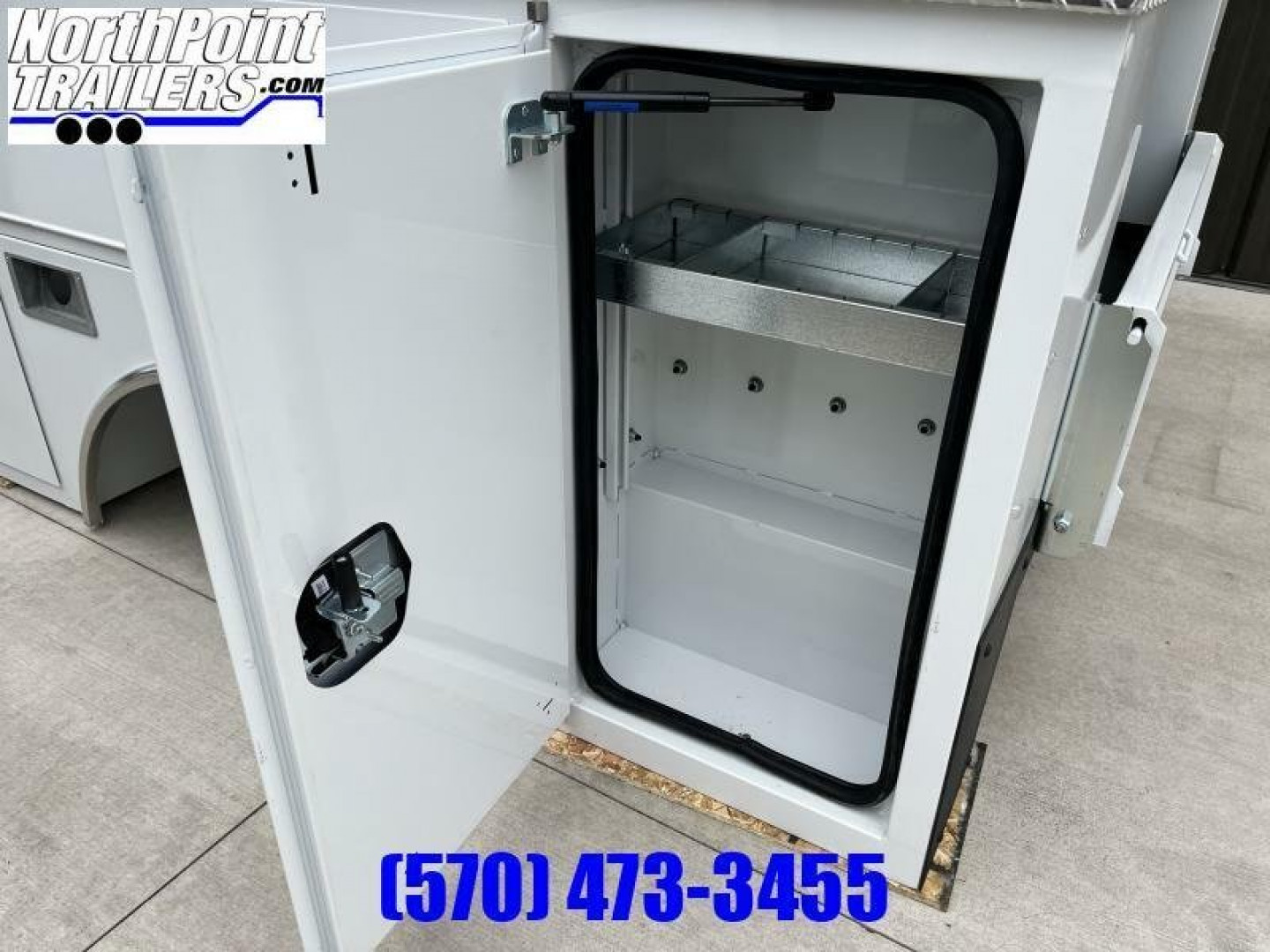 New CM Truck Beds - Component Body/Service Body - 8' SRW Truck Bodies