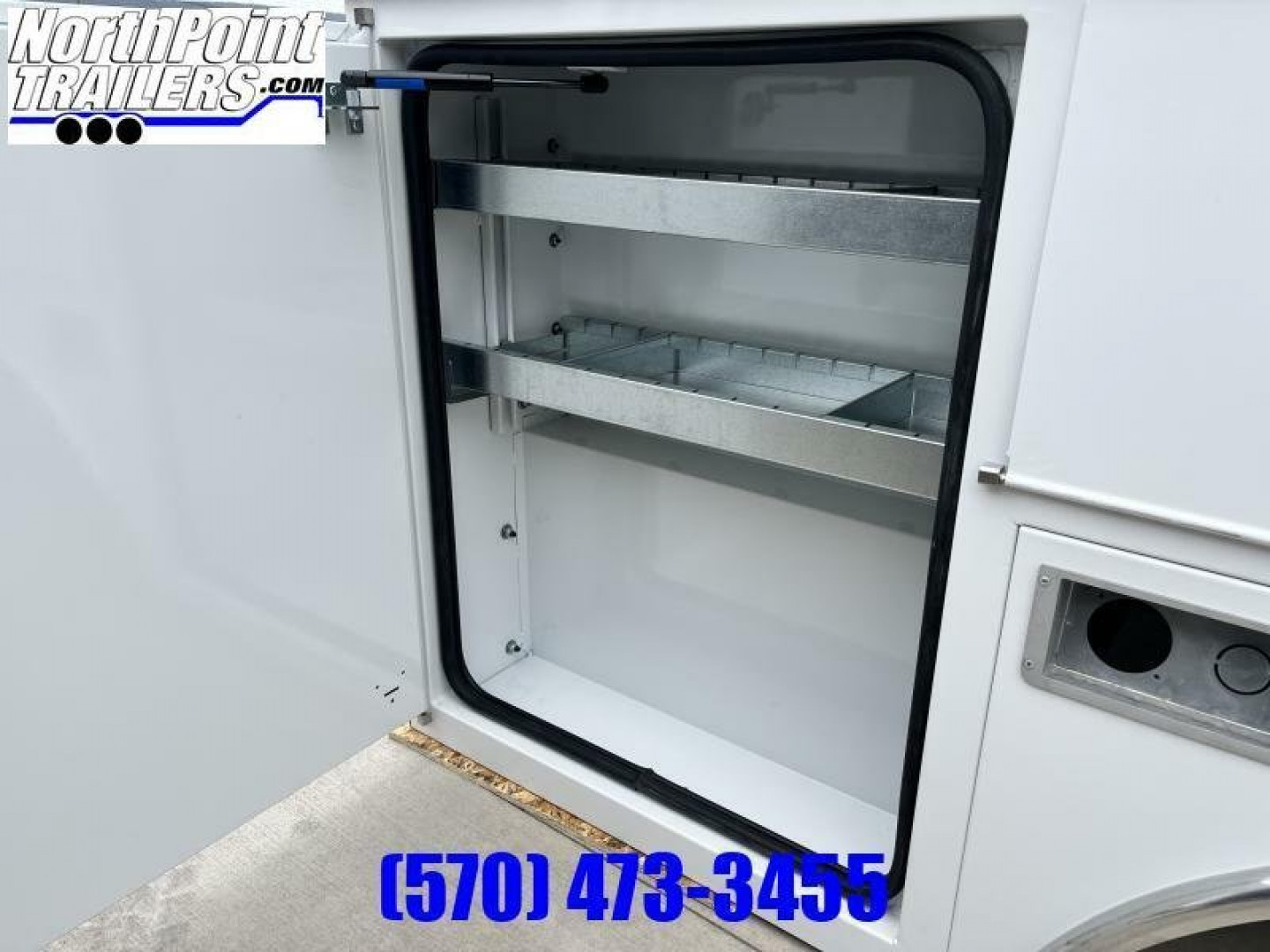 New CM Truck Beds - Component Body/Service Body - 8' SRW Truck Bodies