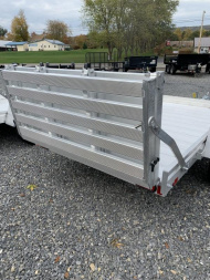 New 2023 Aluma 6310H B/T Aluminum Utility Trailer - 63" x 10' Trailer - BI-FOLD TAILGATE