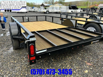 New 2023 Belmont  6x12  Utility Trailer - BLACK