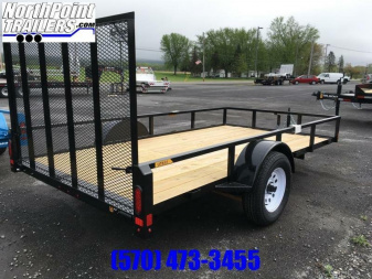 New 2023 Belmont  6x12  Utility Trailer - BLACK