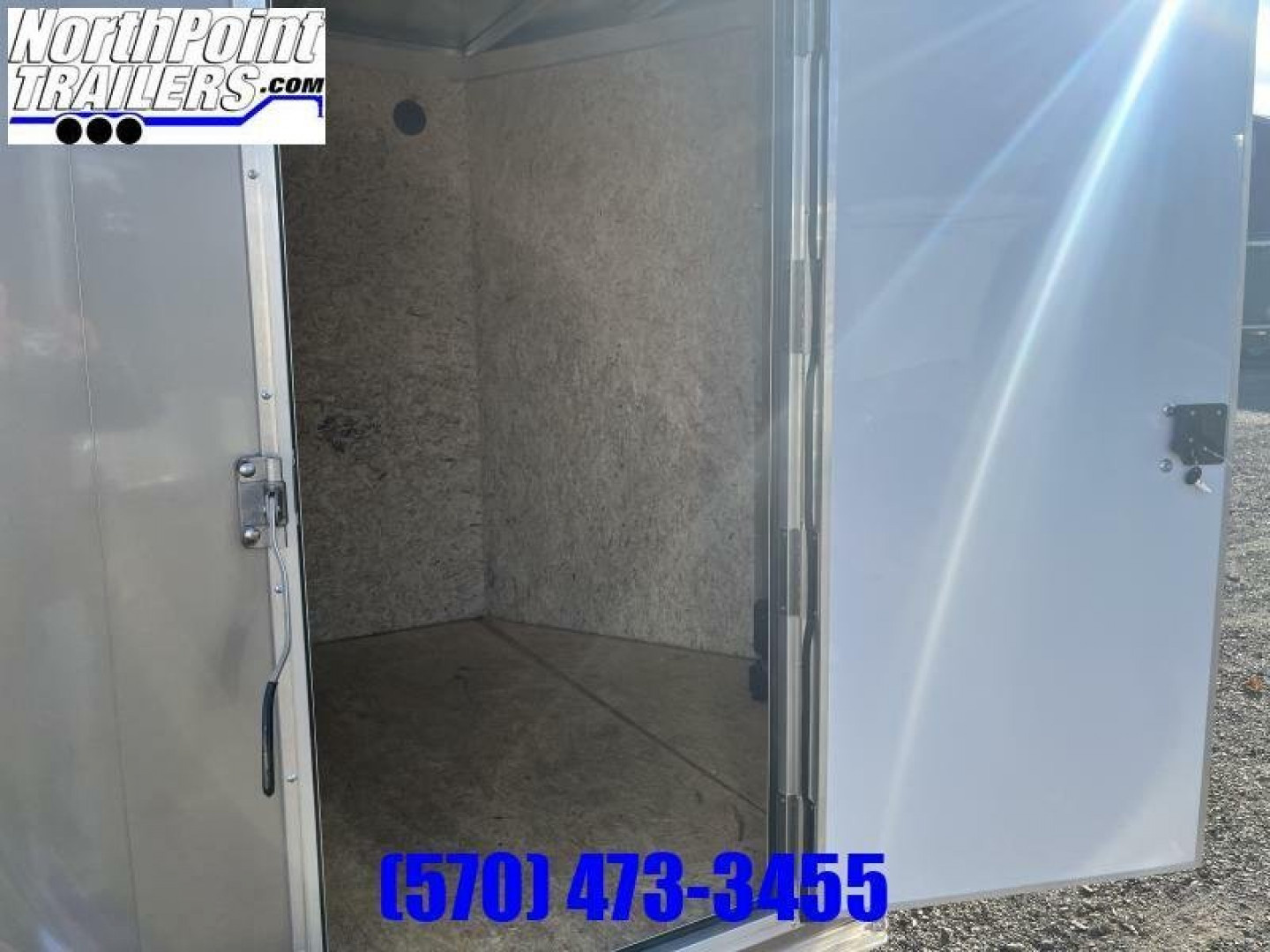 New 2023 Stealth Aluminum C7x14S-IF Cargo Trailer - PEWTER - 75" Door Opening