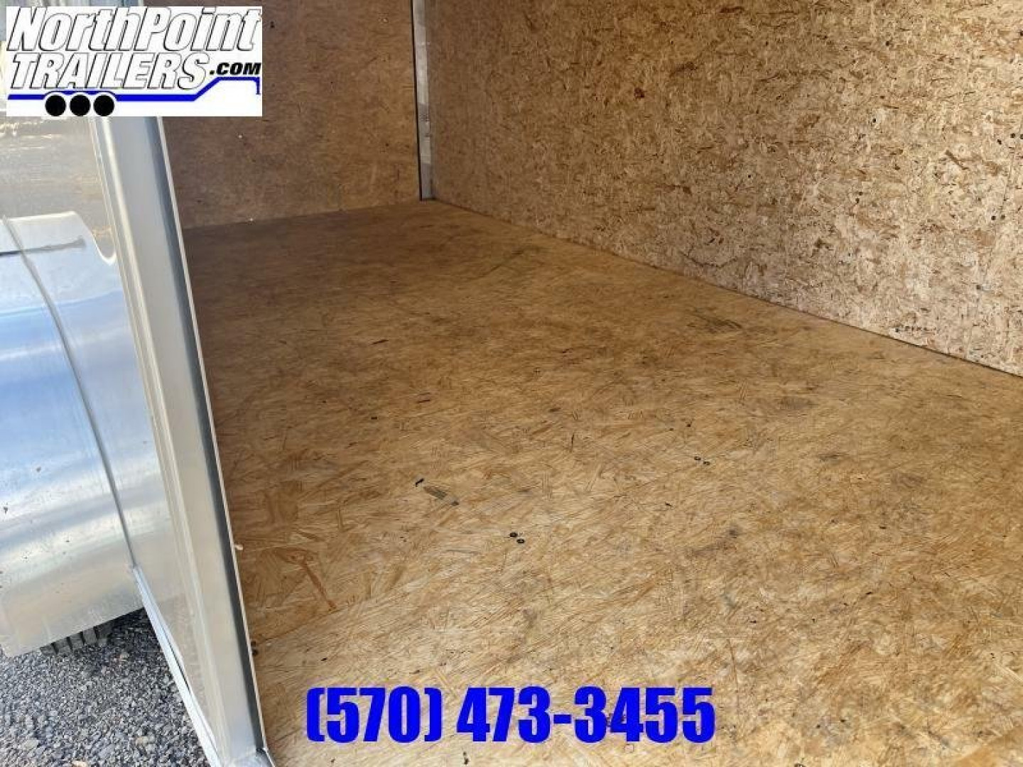 New 2023 Stealth Aluminum C7x14S-IF Cargo Trailer - PEWTER - 75" Door Opening