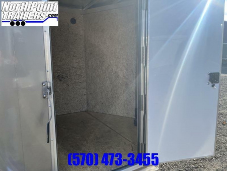 New 2023 Stealth Aluminum C7x14S-IF Cargo Trailer - PEWTER - 75" Door Opening