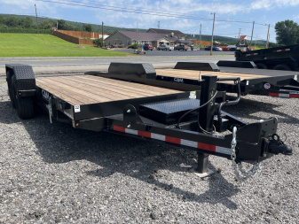 New 2025 CAM 18' Full Tilt Equipment Trailer - 14000 GVWR