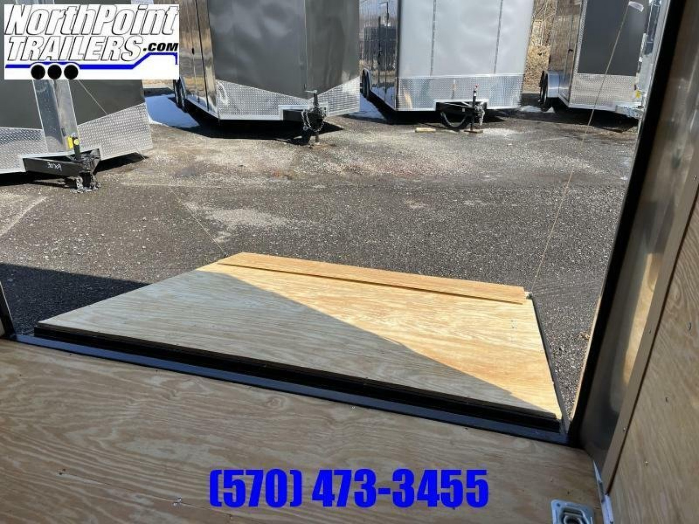 New 2023 HOMESTEADER TRAILER Homesteader 8 x 18 - CHARCOAL - 7' INTERIOR - RAMP