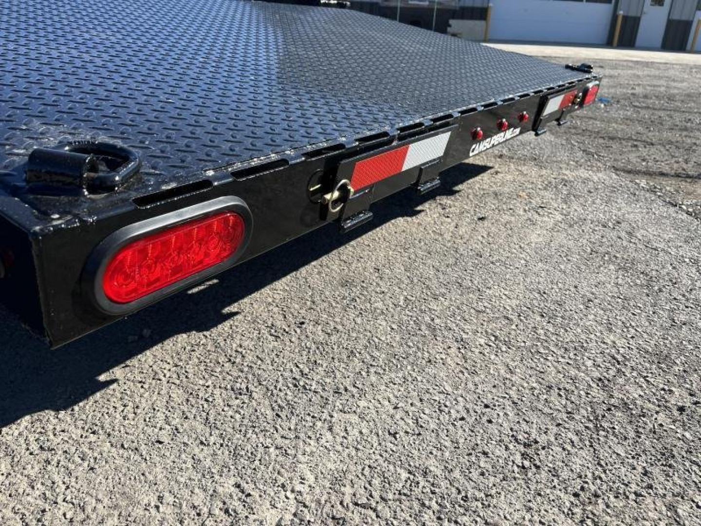 New 2022 CAM SUPERLINE CAM 18' Steel Deck Car Hauler - Black
