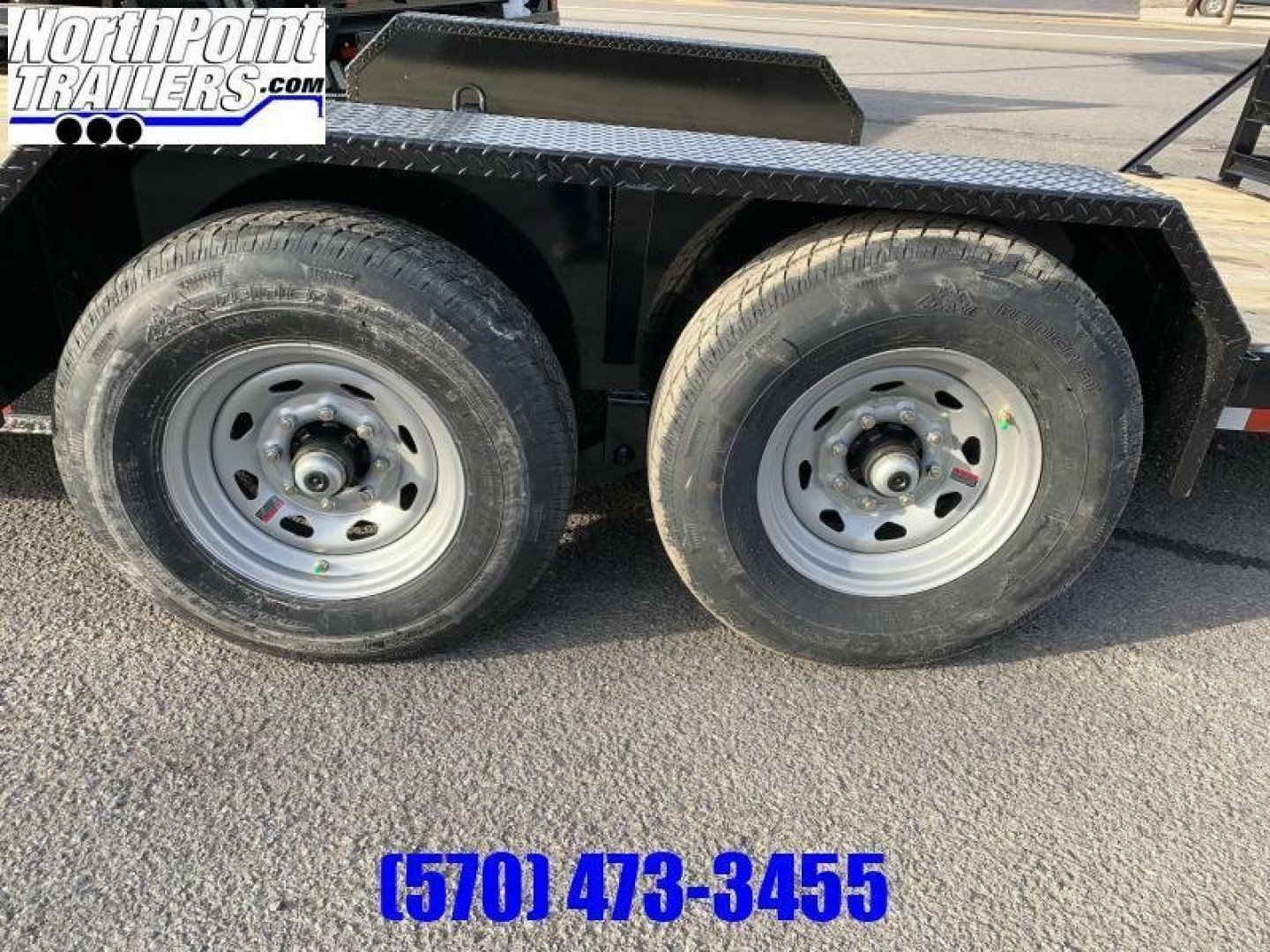 New **BLOW-OUT LEFTOVER PRICING** 2022 Cam - 7CAM18C - 18' Equipment Trailer - 14000# GVWR