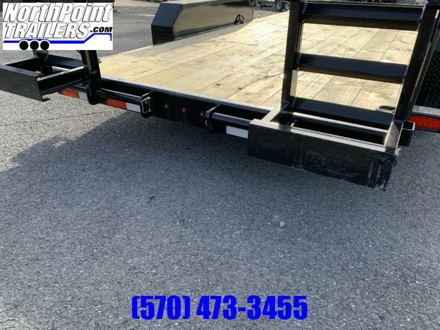 New **BLOW-OUT LEFTOVER PRICING** 2022 Cam - 7CAM18C - 18' Equipment Trailer - 14000# GVWR