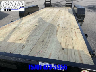 New **BLOW-OUT LEFTOVER PRICING** 2022 Cam - 7CAM18C - 18' Equipment Trailer - 14000# GVWR