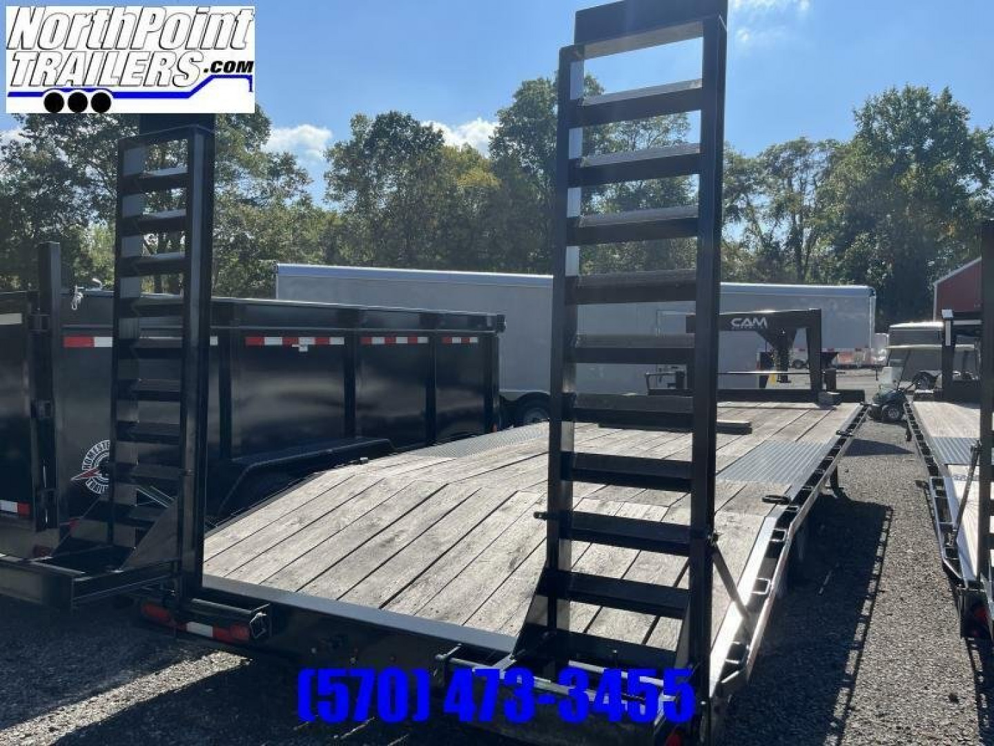 New 2022 Cam Superline 8CAM820+4 - 24' Deckover Gooseneck Trailer - 16000# GVWR - 8K Oil Bath Axles
