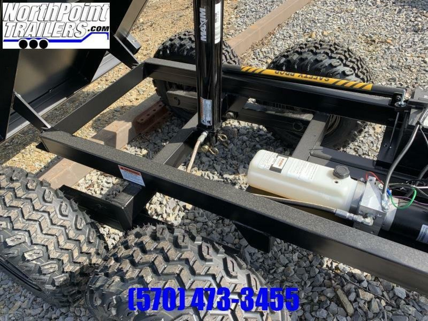 New Extreme XT-200 - OFF-ROAD - ATV/UTV Dump Trailer