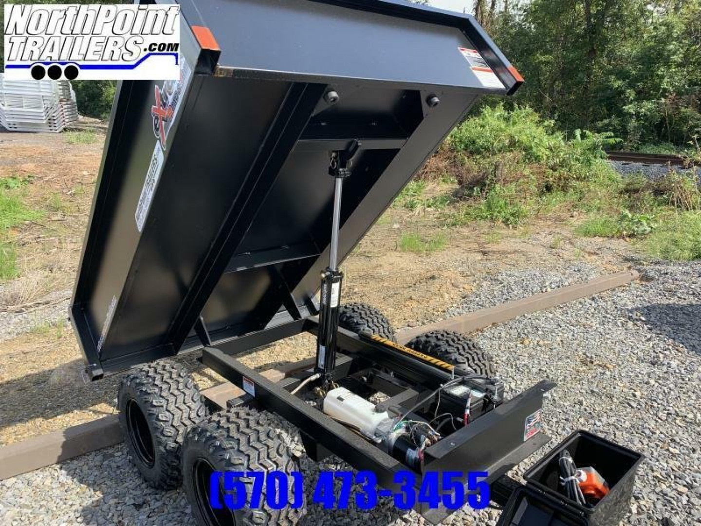 New Extreme XT-200 - OFF-ROAD - ATV/UTV Dump Trailer