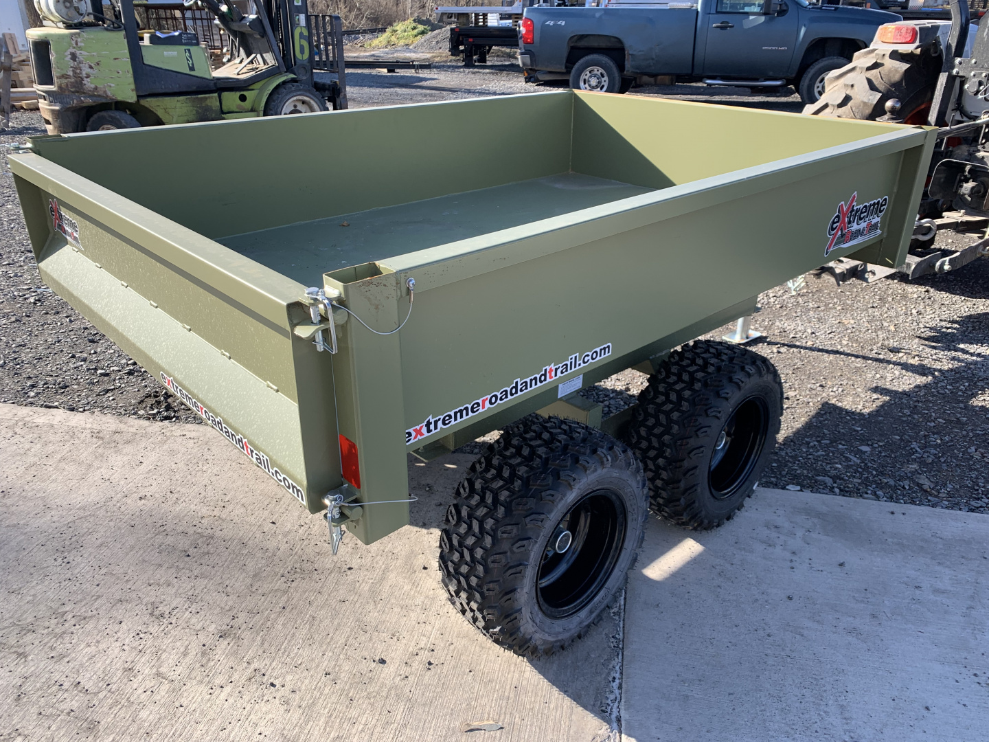 New Extreme XT-200 - OFF-ROAD - ATV/UTV Dump Trailer