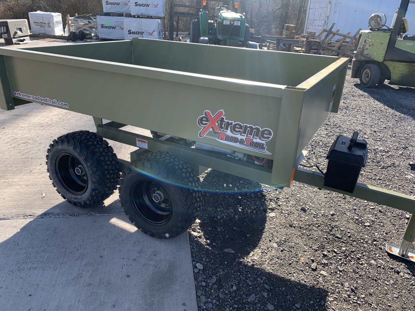 New Extreme XT-200 - OFF-ROAD - ATV/UTV Dump Trailer