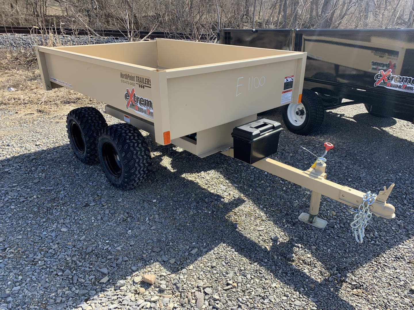 New Extreme XT-200 - OFF-ROAD - ATV/UTV Dump Trailer