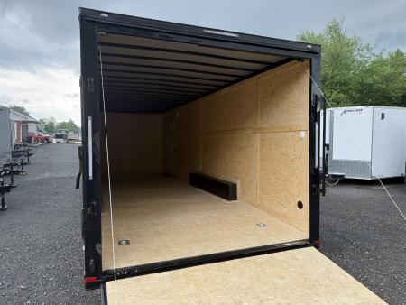 New 2026 Spartan 8.5x24 - 7' Interior - 5.2K Torsion Axles - Ramp - OPTIONS! BLACK POLYCOR W/ BLACKOUT