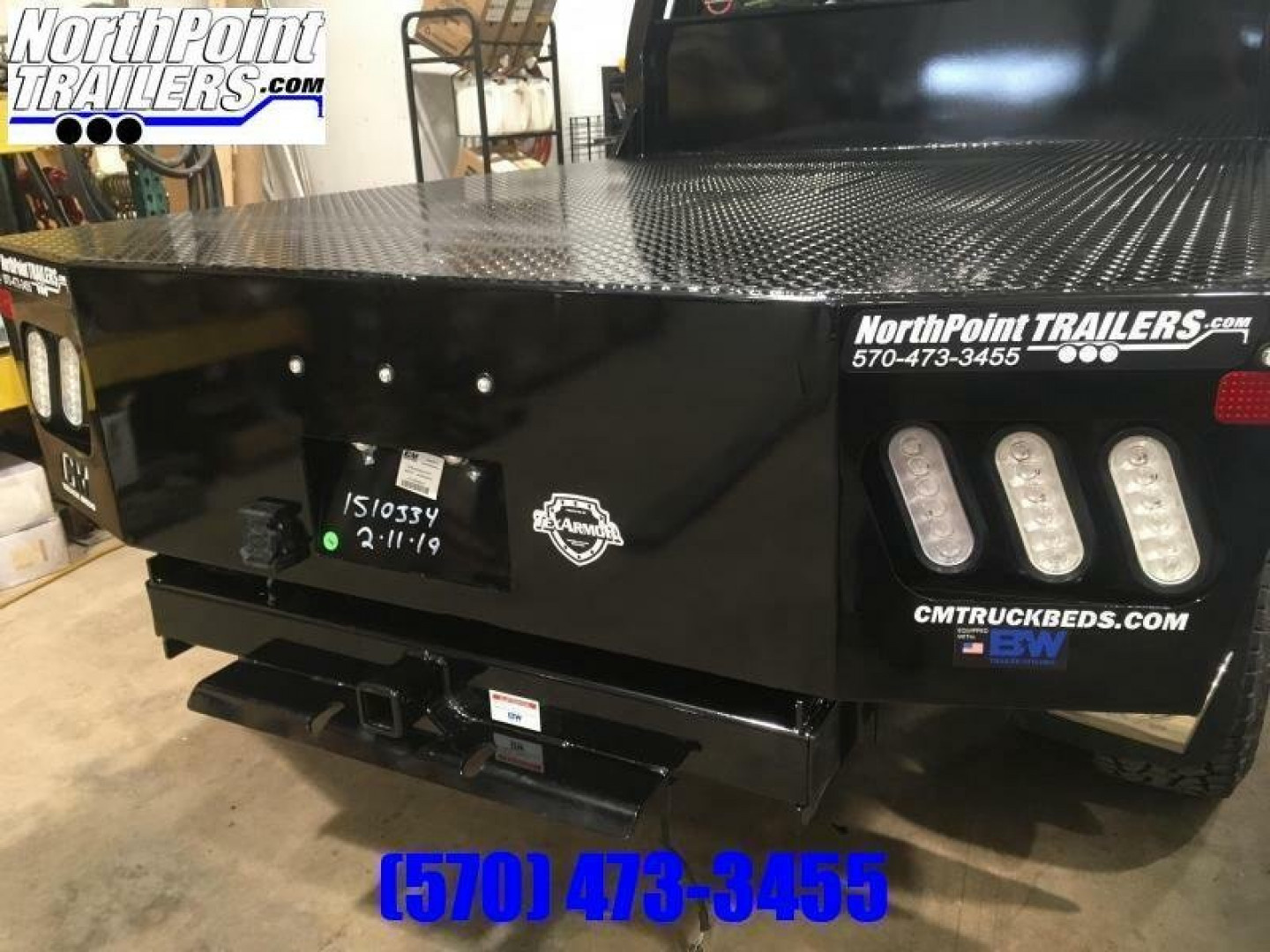 New CM Truck Beds RD - DRW Long Bed - 97" x 8'6" Truck Bed