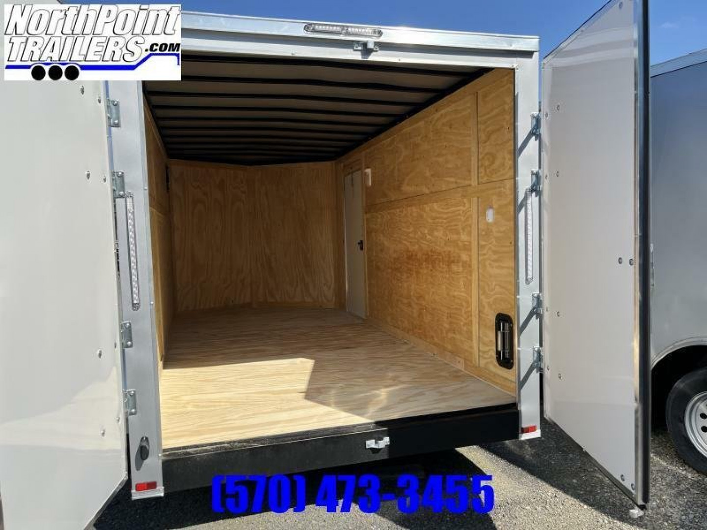 New 2023 Spartan Cargo SP714TA Cargo Trailer - Contractor Trailer - SILVER - 5.2K AXLES