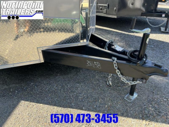 New 2023 Spartan Cargo SP714TA Cargo Trailer - Contractor Trailer - SILVER - 5.2K AXLES