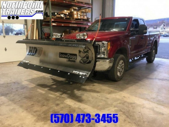 New SnowDogg HD80 II Stainless Snow Plow - 8' Straight Blade