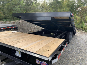 New 2023 Cam Superline 24' - Deckover Split Tilt Trailer - 7K Axles - AVAILABLE