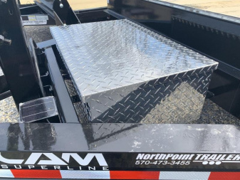 New 2023 Cam Superline 24' - Deckover Split Tilt Equipment Trailer - 8K Oil Bath Axles - 16000# GVWR