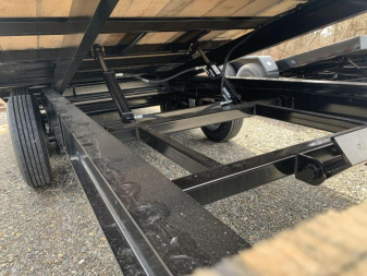 New 2023 Cam Superline 24' - Deckover Split Tilt Equipment Trailer - 8K Oil Bath Axles - 16000# GVWR
