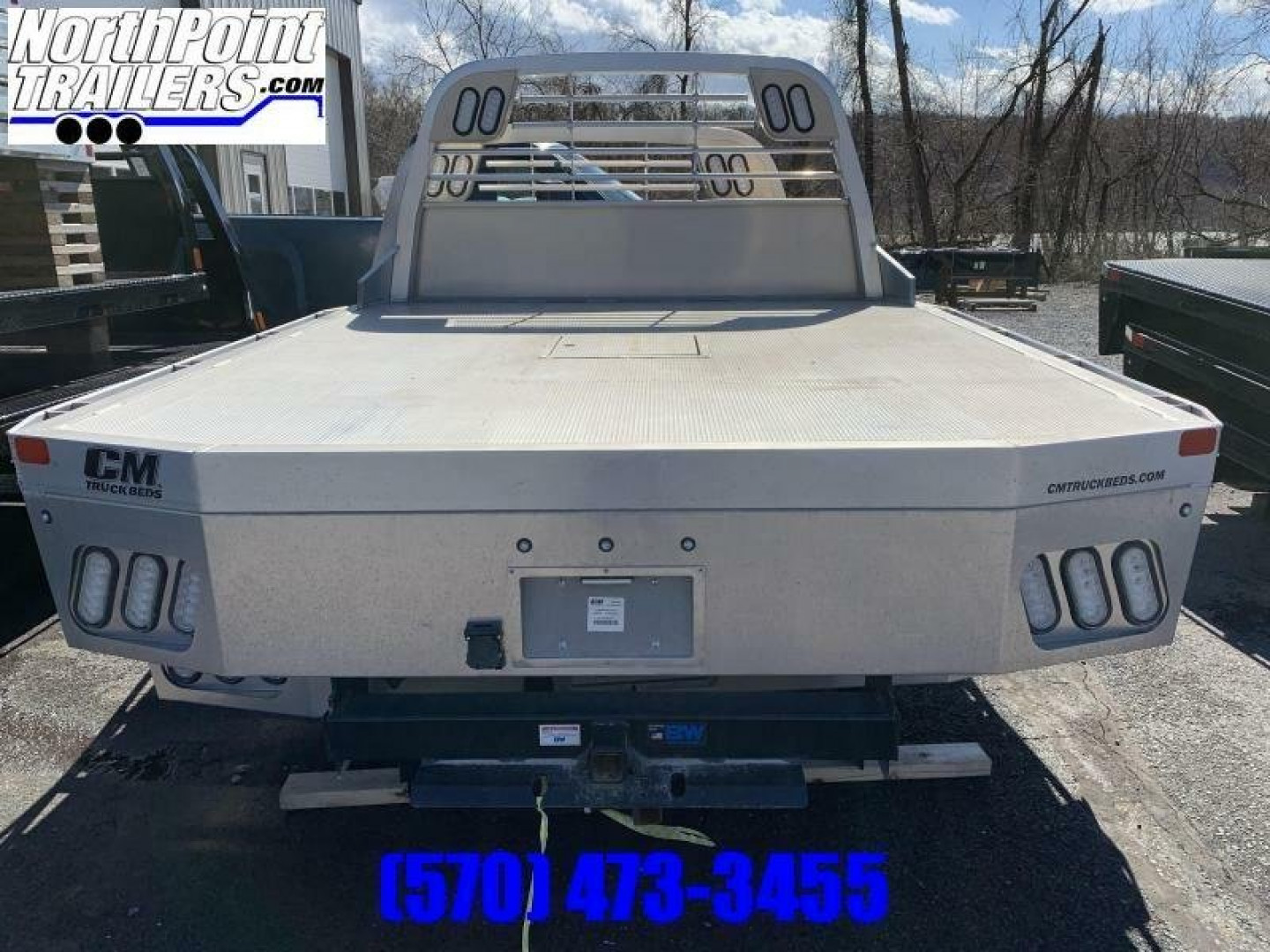 New CM ALRD Truck Bed - 97" x 8' 6" Truck Bed - DRW Long Bed - 42" Frame Rial